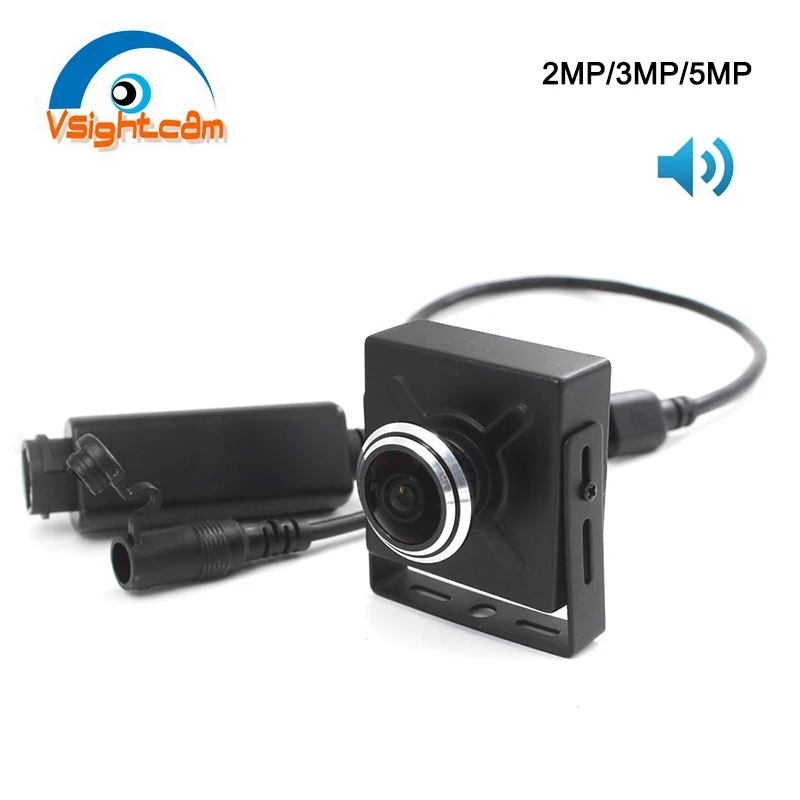 seguranca hd 5mp 3mp 2mp mini poe ip camera de rede h265 p2p em vif olho de peixe ampla lente de visao case metal camera vigilancia xmeye 01