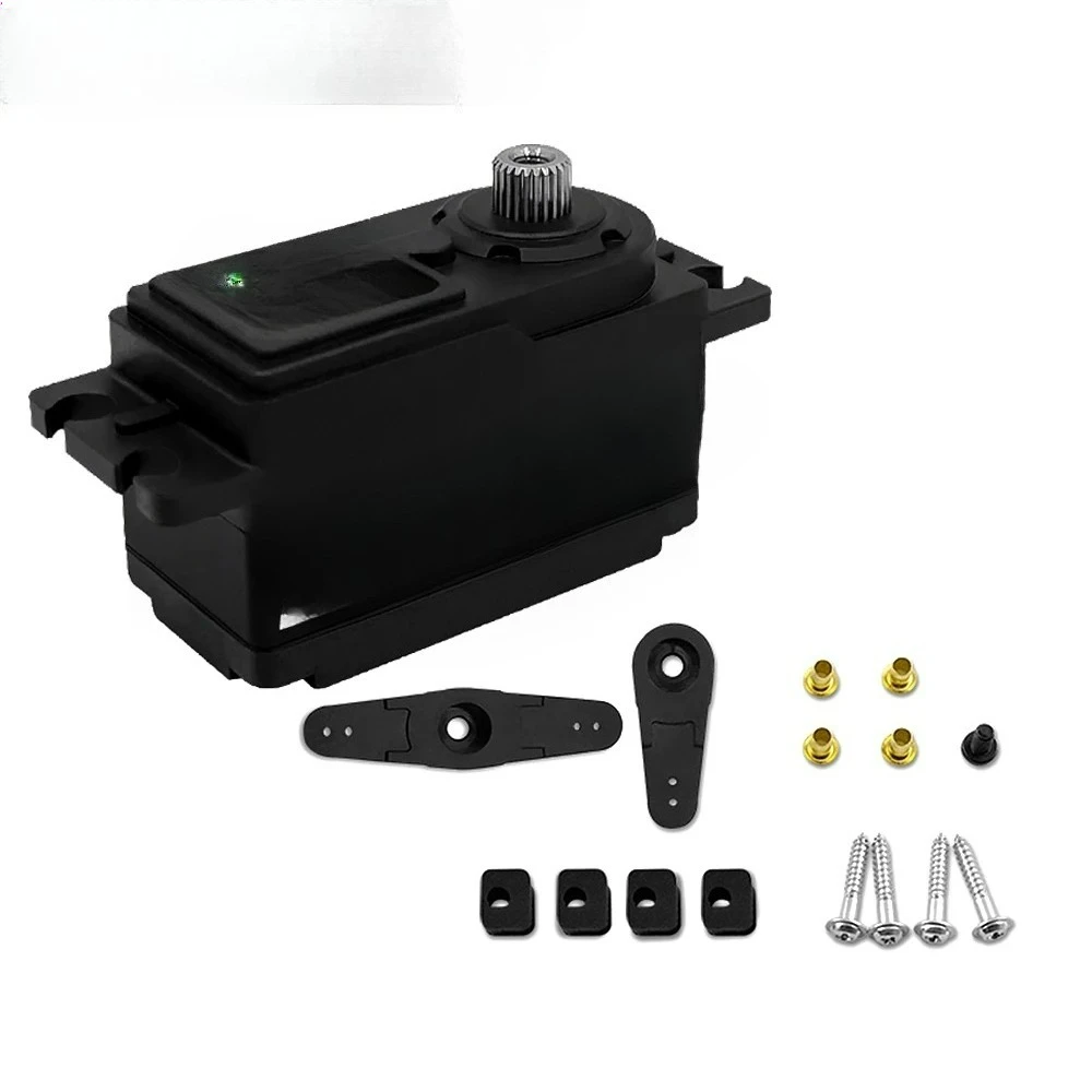 Customizable  High Torque Titanium Gear Dual Ball Bearing Servo For 1/10 Rc Racing Car Off-road Vehic