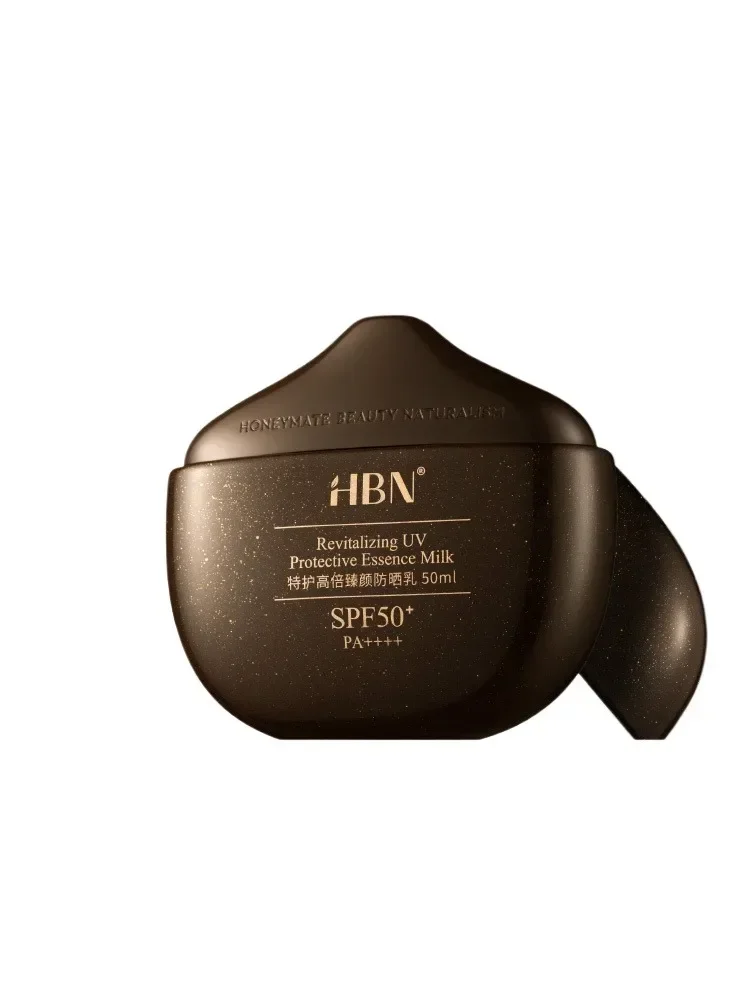 HBN Black Shield ครีมกันแดด Ultra High SPF50+ Moisturizing Refreshing กันน้ํา Sweatproof Face Care Rare Beauty Skincare