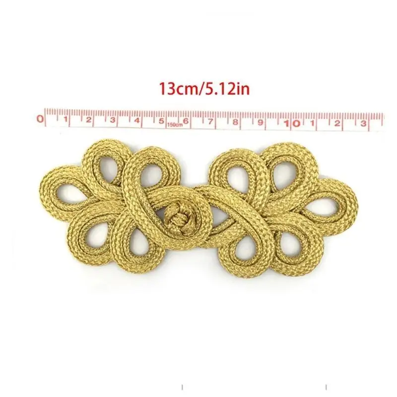 31BF DIY الزر الصيني الزر الضفدع الإغلاق الشريط التثبيت CHEONGSAM CHOSTUME SUB