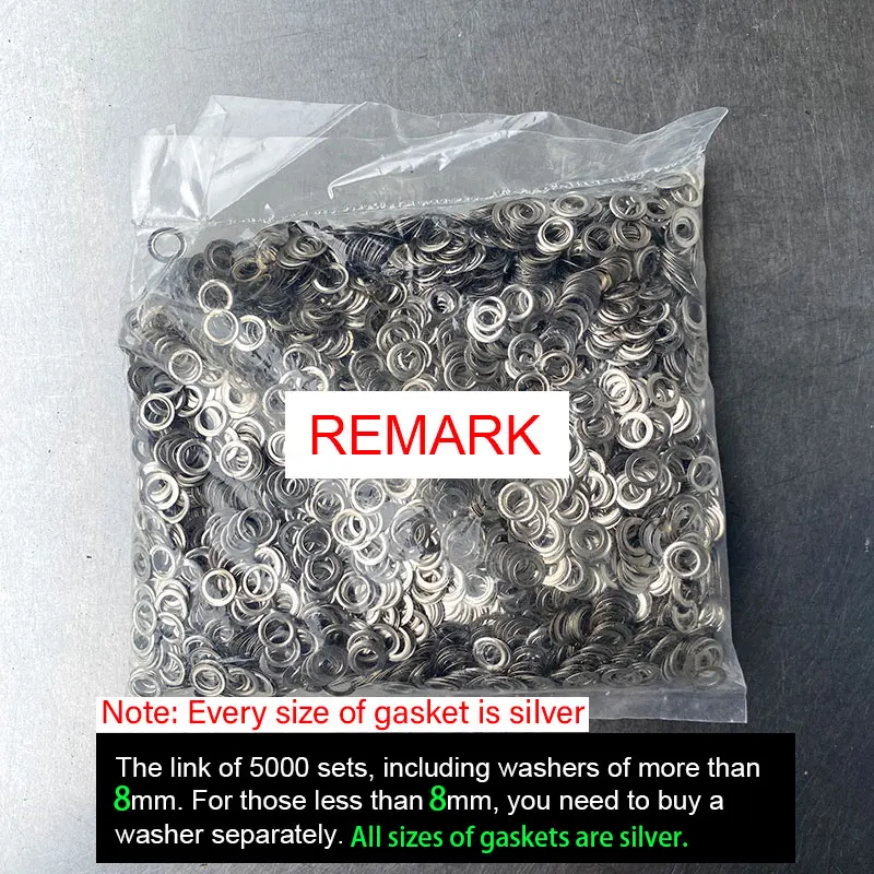 5000Sets Grommet Metal Eyelets Accessories Diy Craft Banner Clothing Clip For Tarpaulin Curtains Shoes Bag Eyelets With Washer