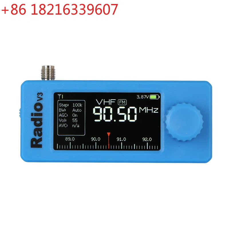 

Компактное радио ATS mini V3 SI4732, карманное радио с поддержкой LSB, USB, AM, FM, ESP32, вседиапазонный радиоприемник, усилитель для наушников Hi-Z.