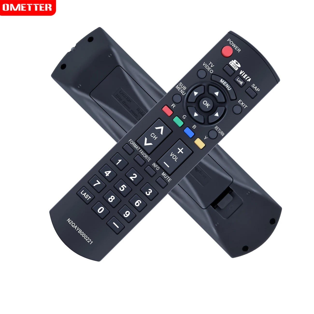 N2QAYB000221 Remote Control for Panasonic TV TH42PZ80U TH50PE8U