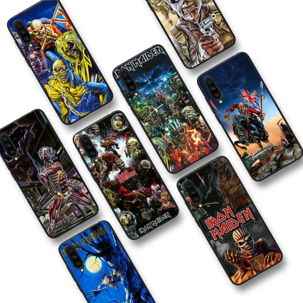 

I-IronS Rock M-Maiden Band Phone Case For Xiaomi Mi 5X 8 9 10 11 12 Lite Pro 10T PocoX3pro PocoM3 Note 10 Pro Lite