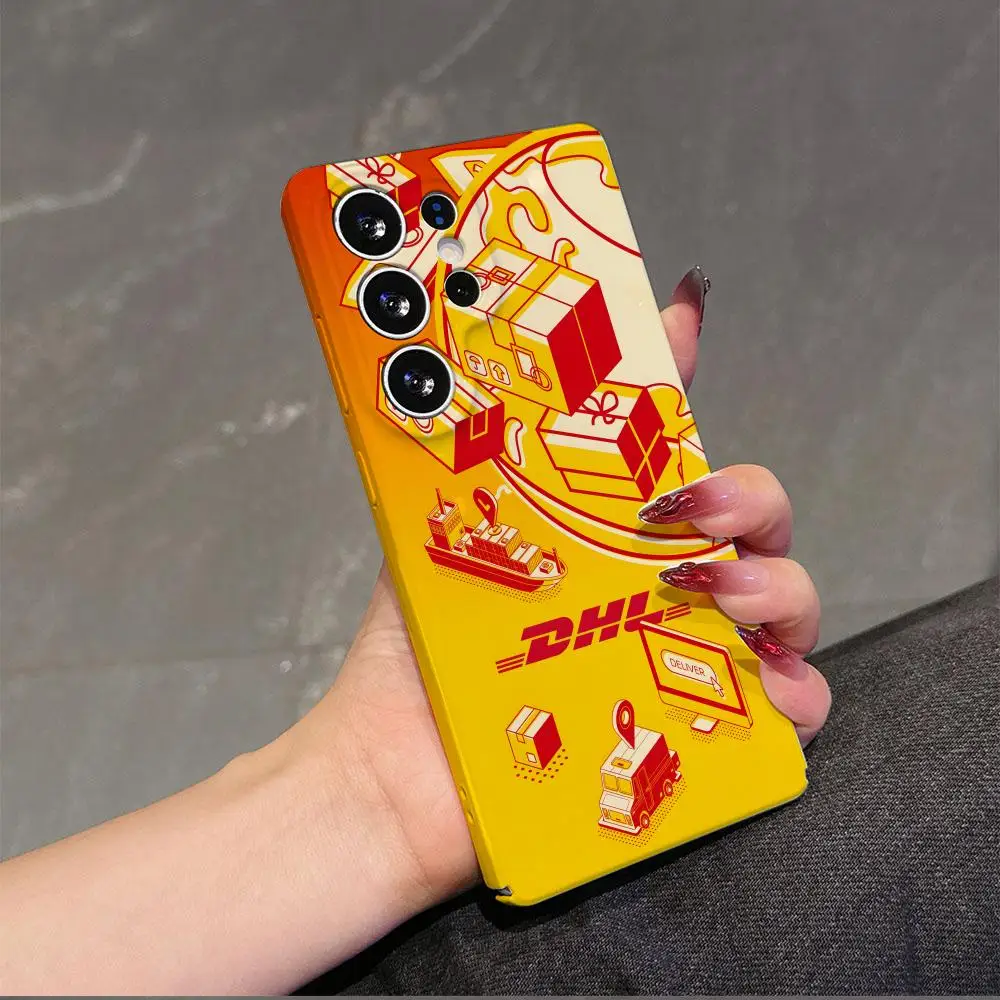 DHL Express قضية الهاتف لسامسونج غالاكسي S25 S24 S23 S22 S21 S30 FE زائد الترا A05S A25 A06 5G غطاء #6