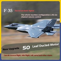 Electric F35 V2 Jet Engine Aircraft Epp6 Channel Remote Control Fixed Wing Fighter Toy Plane High Speed Airplane Model For Kids