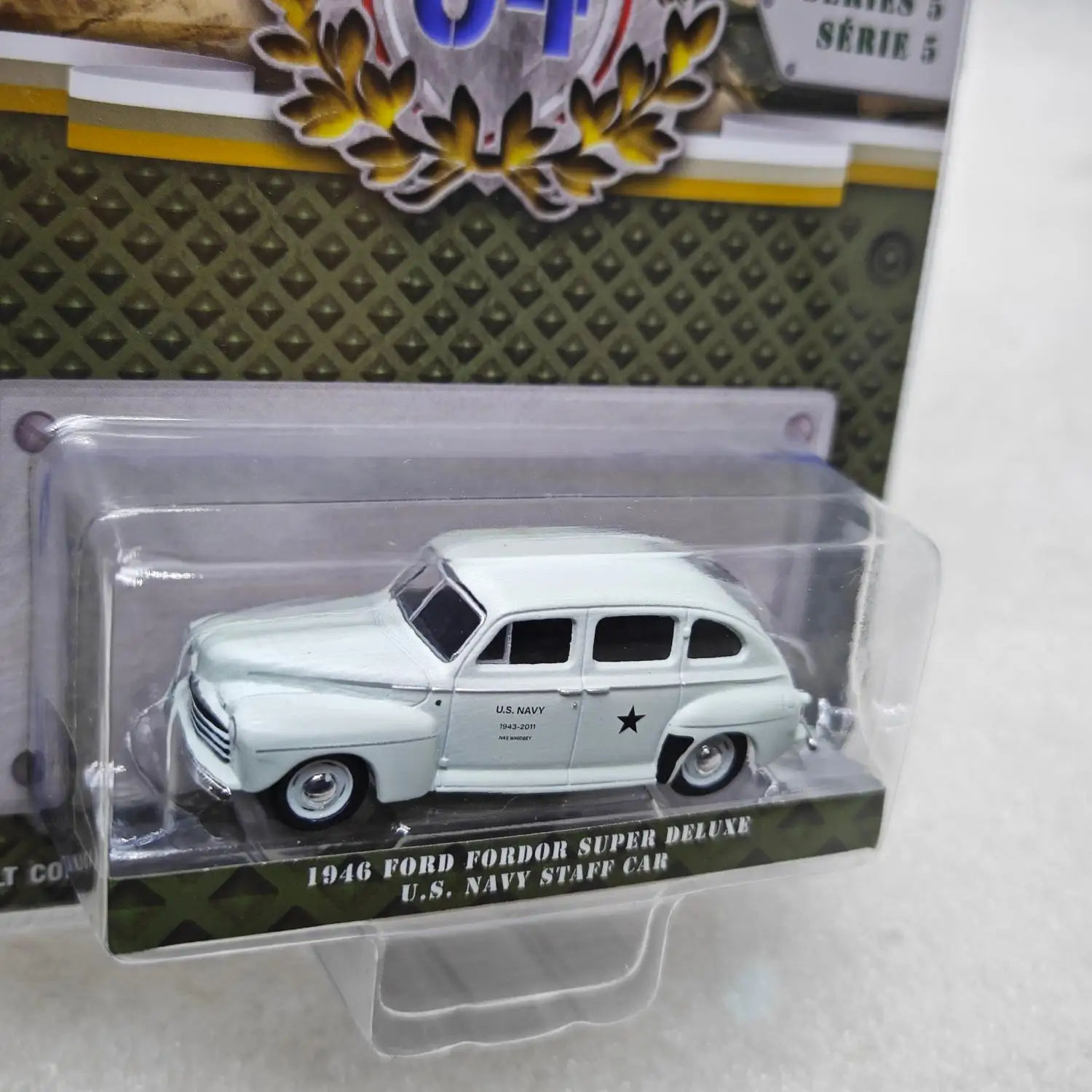 

1:64 1946 or Super Deluxe U.S.NAVY STAFF CAR Metal Car Model Diecast Vehicle Collection Home Interior Decor Gift Kids