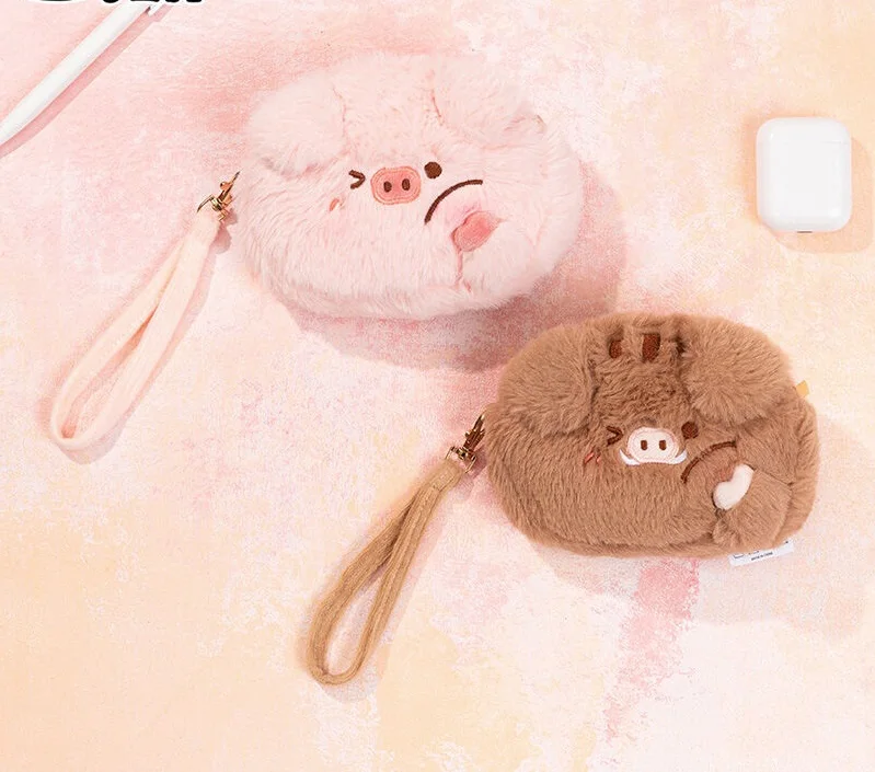 

New Boutique Plush zero wallet cute Wallet soft girl anime mini handbag pendant creative cartoon doll couple birthday gift