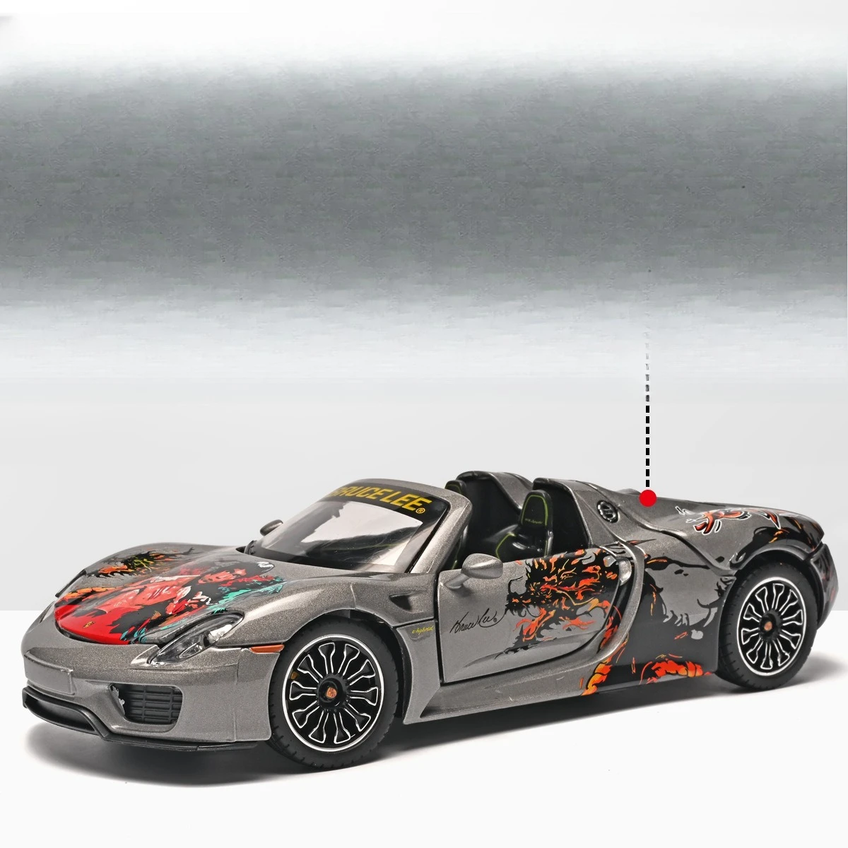 Genuine Authorization 1:24 Guarantee 918 Xiaolong Joint Alloy Car Model Simulation Large Annual Meeting Lottery Gift