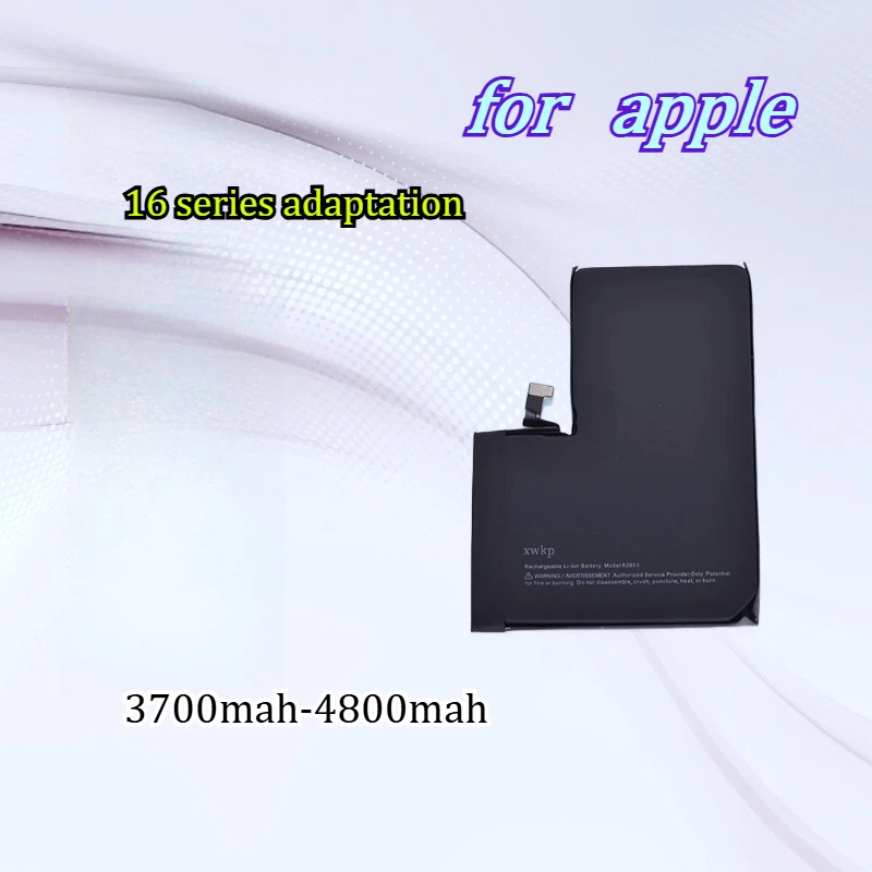 

4800mAh Suitable for High-capacity for Apple Batteries for IPhone Batteries 16/pm Pro Long-range Mobile Phone Batteries