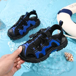 Boys Girls Sport Water Sandals Closed-Toe Outdoor  Boys Sandals Student Shoes Kids Anti-slip  Toddler/Little Kid/Big Kid Shoes