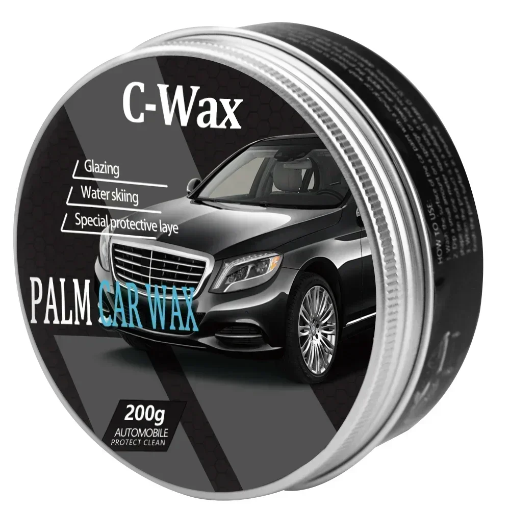 Car Wax Crystal Plating Set Hard Auto Wax Paint Care Coating Tiny Scratch Repair Car Polisher With Sponge Car Accessories