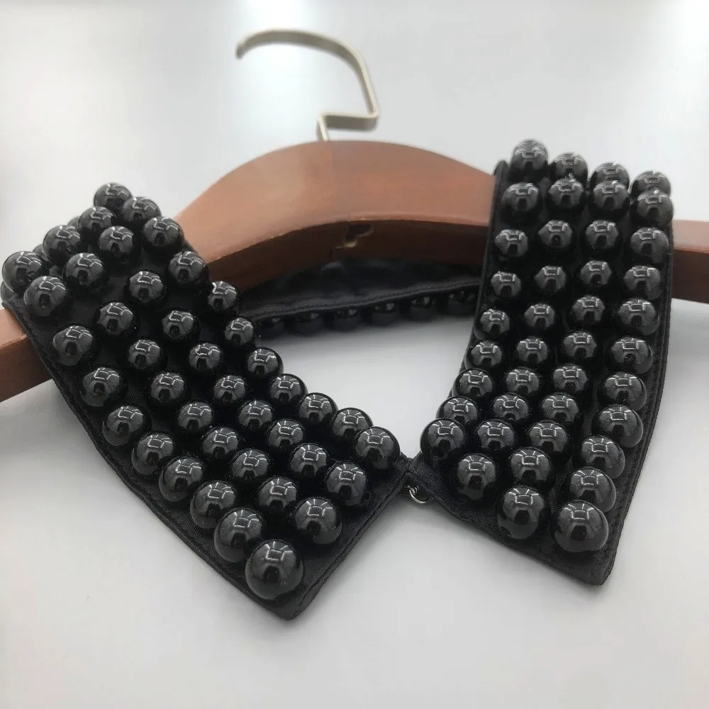 

Fashion Beading Fake Collar Detachable Diamond False Shawl Shoulder Wrap Woman Tie