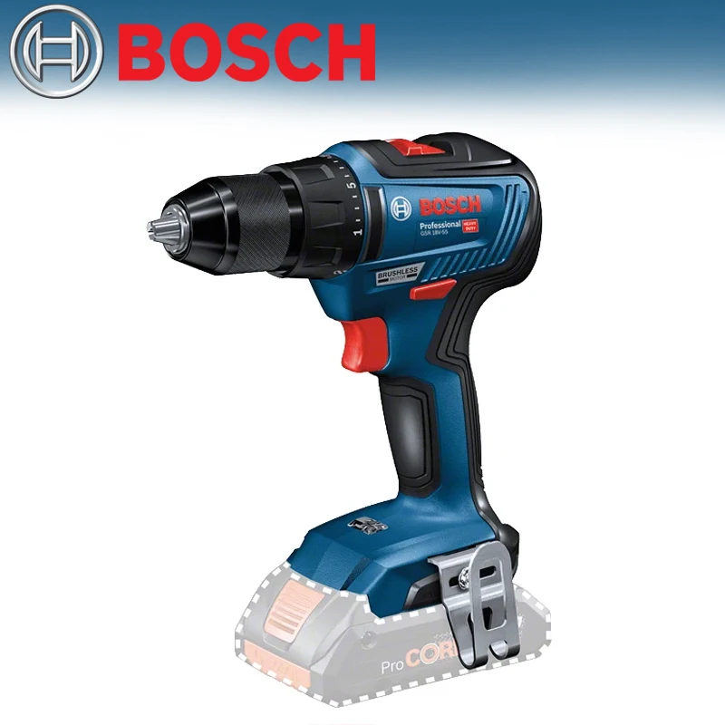 Bosch GSR185-LI Brushless Electric Drill 18V Lithium Battery Rechargeable Household Driver Impact Drill Cordless Screwdriver