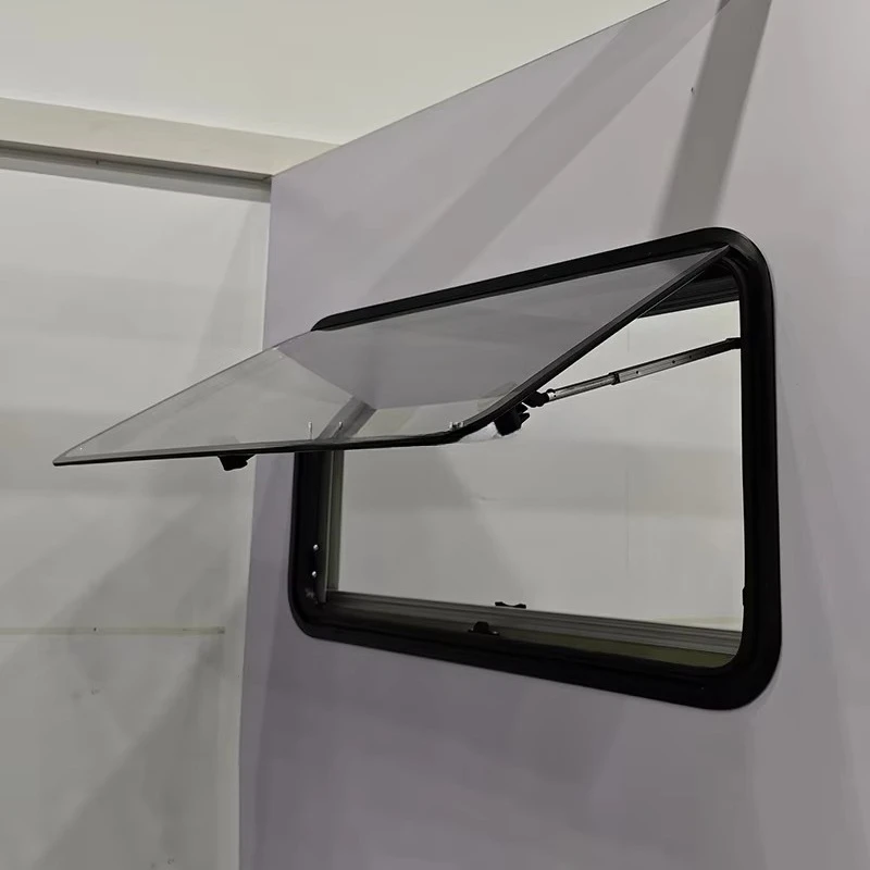 

1100x550 мм круглый угол 4R70 плоское акриловое окно для автофургона, каравана, грузовика, кемпера, прицепа, дом на колесах, внедорожный прицеп