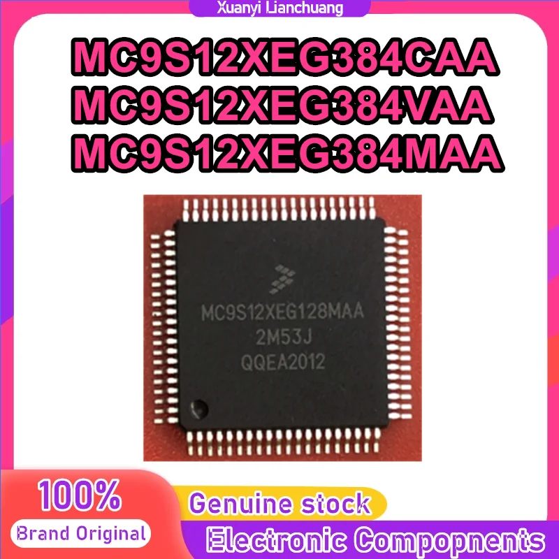 

MC9S12XEG384CAA MC9S12XEG384VAA MC9S12XEG384MAA QFP IC Chip 100% New Original in stock