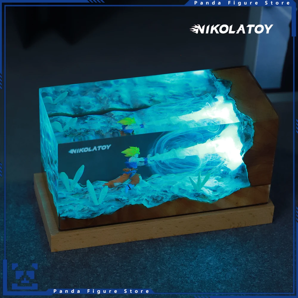 

NIKOLATOY Dragon Ball Z Kakarot turtle pie qigong atmosphere night light anime peripheral trendy toys ornaments