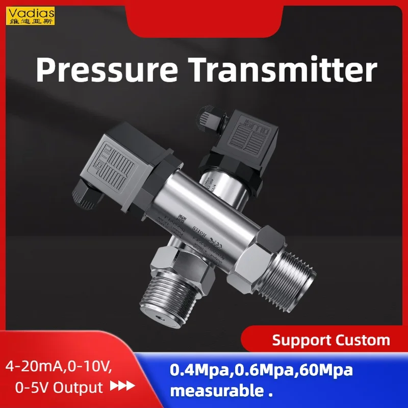 Pressure Transmitter 0-10V/4-20mA/0-5V/RS485 Pressure Sensor 10Mpa/20Mpa Pressure Transducer G1/4 Pressure Sensor Transmitter