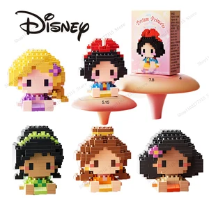Seri Putri Disney Blok Bangunan Putri Salju Belle Model Hewan Partikel Kecil Dirakit Teka-teki DIY Hadiah Ulang tahun anak-anak 10 penjualan terbaik lego snow - №