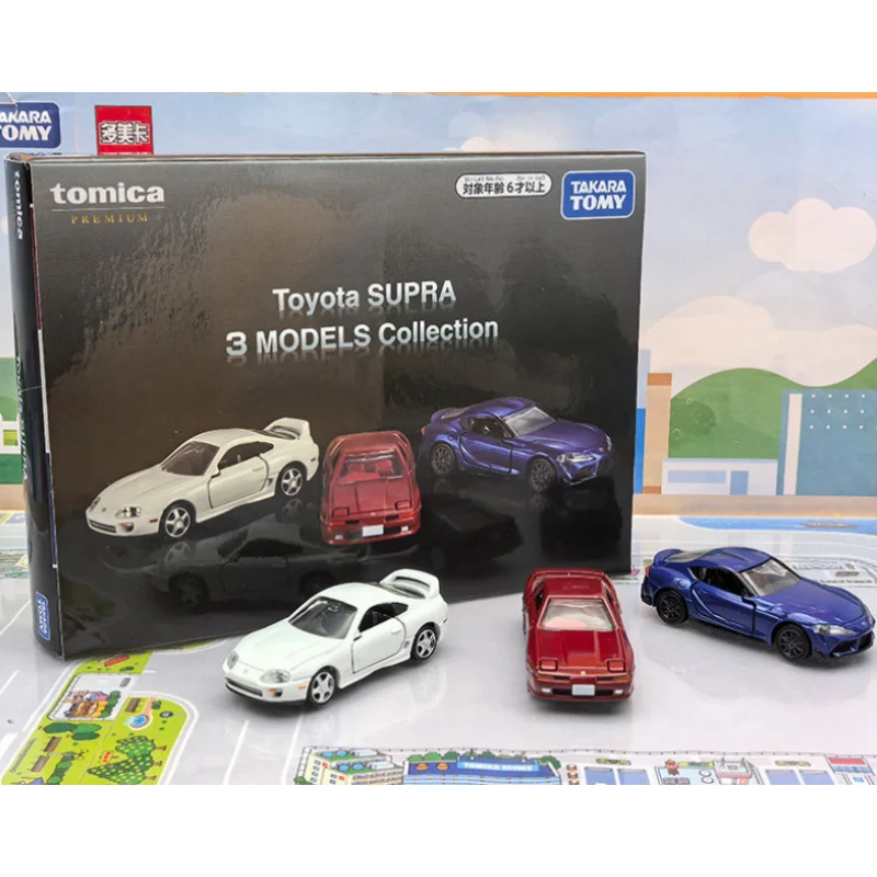 New Arrival Takara Tomy Tomica Alloy Car Model Gift Set Lamborghini GTR Engineering Fire Truck Mini Diecast Toy Birthday Gift view 6
