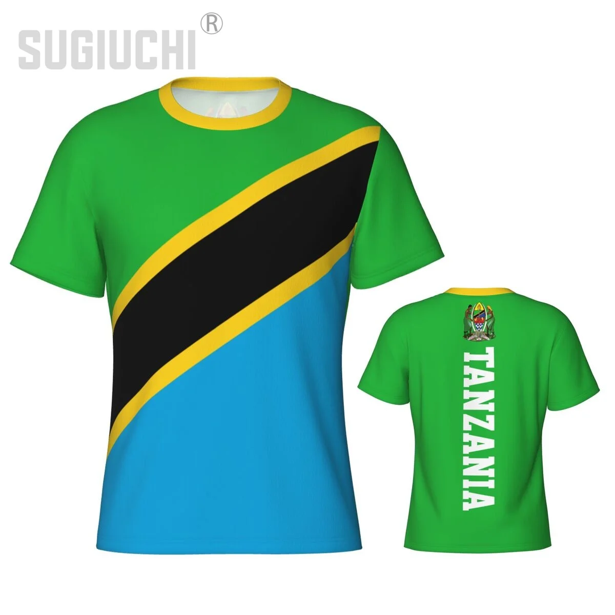 Tight Sports T-shirt Tanzania Flag Tanzanian 3D For Men Women Tees jersey Clothes Soccer Football Fans Gift Patriotic T shirt