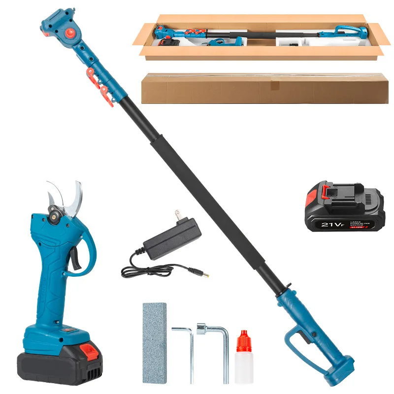 Branches Lithium Battery High Branch Shears Extended Pruning Shears Electric High-altitude Pruning Shears Rechargeable Pruning