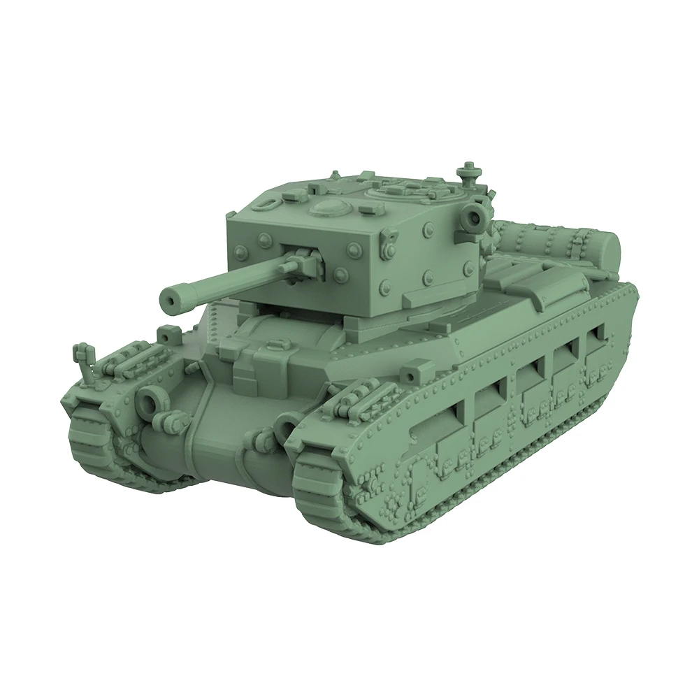 

1/144 1/200 1/350 1/700 SSMODEL SS573 Комплект военной модели Британская Матильда Черный принц Миниатюрные статические военные игры