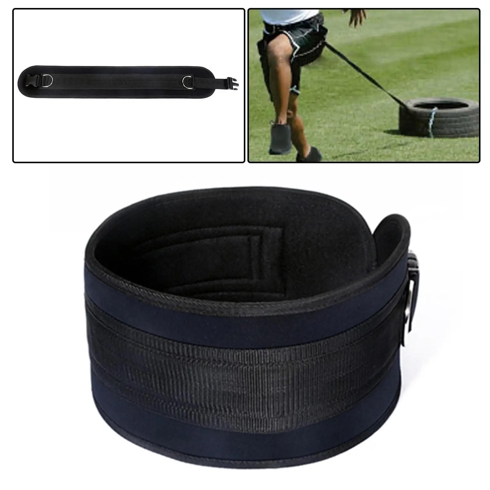 Waist Belt for Pulling Sled Strength Speed Agility Resistance Sled Harness