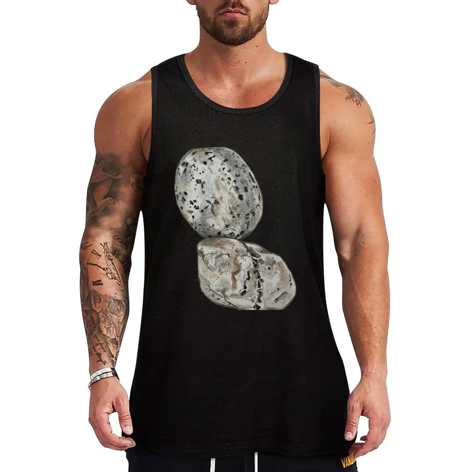 

2ROCKS Tank Top Urban Tank Top Streetwear Casual Sleeveless Shirt
