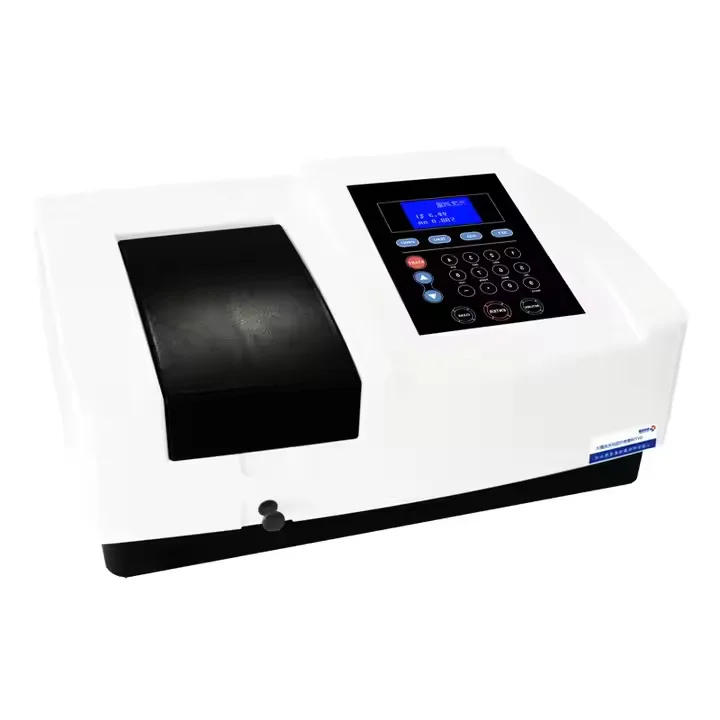 UV755 مطياف رامان شعاع واحد UV VIS مختبر الطيف الضوئي نطاق الطول الموجي 190-1100nm لتحليل المختبر الكيميائي