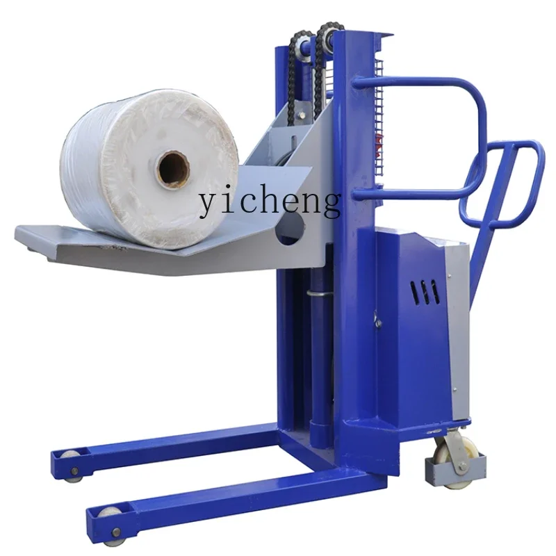 

ZC электрическая гидравлическая пленка для прокатного автомобиля, стальная катушка, круглый материал, подъемный вилочный погрузчик, подъемный грузовик