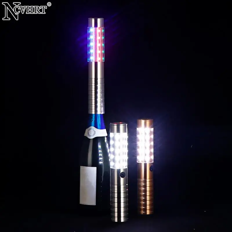 LED Strobe Baton Champagne Wine Bottle Service Sparkler for VIP Nightclub KTV Bar LED Flash Sticks Bottle Service Sparkler