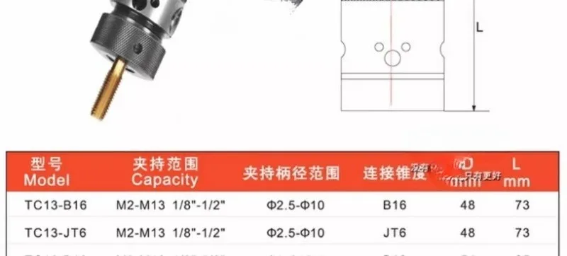 ظرف الصنبور المتكامل متعدد الأغراض TC13-B16 TC16-B18 TC20-B18 ظرف غير قياسي #5