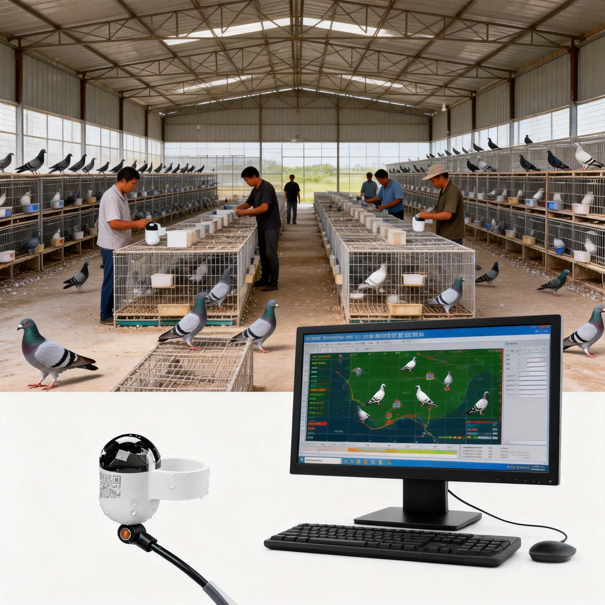 New Waterproof Mini Real Time Pigeon GPS Locator with 4G Network, Pigeon GPS Locator for Outdoor Flying