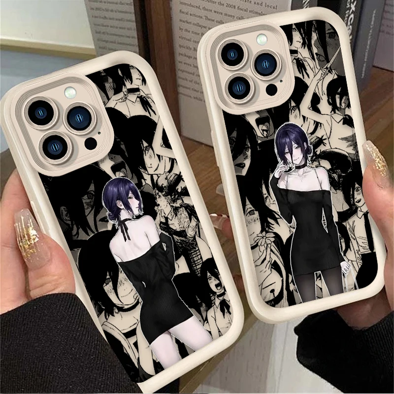 حافظة لهاتف آيفون 17 Air 16 16E 15 14 13 12 11 Pro Max X XS X S Max XR SE 2020 SE4 7 8 غطاء سيليكون #3