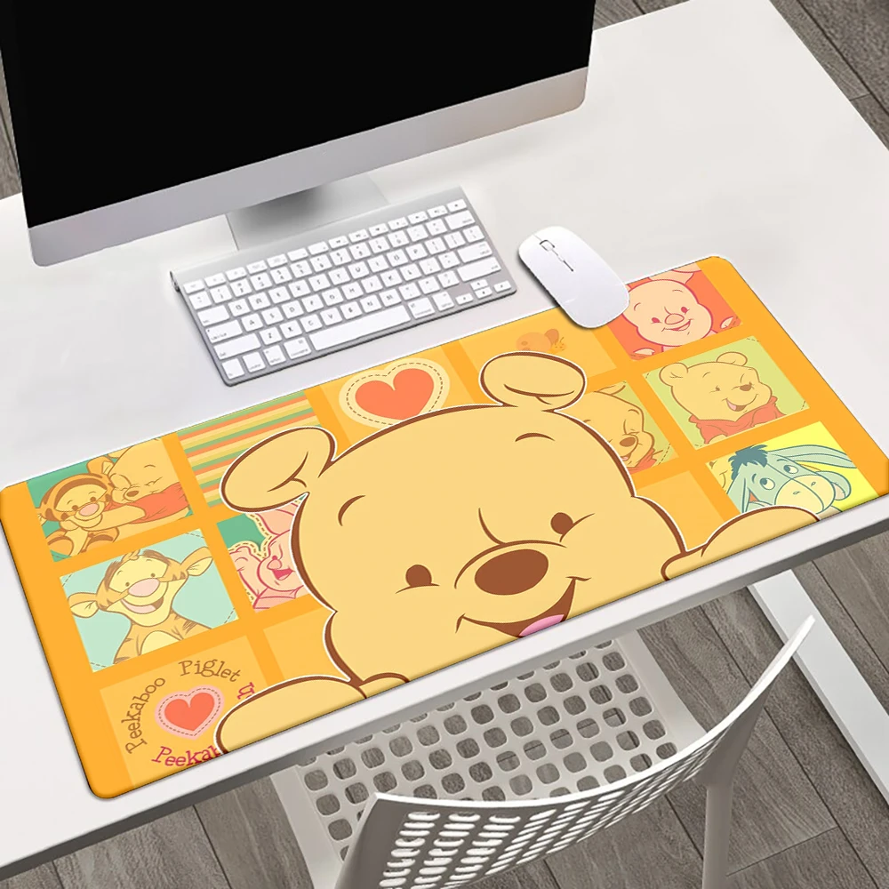 Wnnie Pooh the hottest anime cartoon Mouse Pad Keyboard Gaming Accessories Mouse Mats Game Office Computer PCGamer  Desk Mat