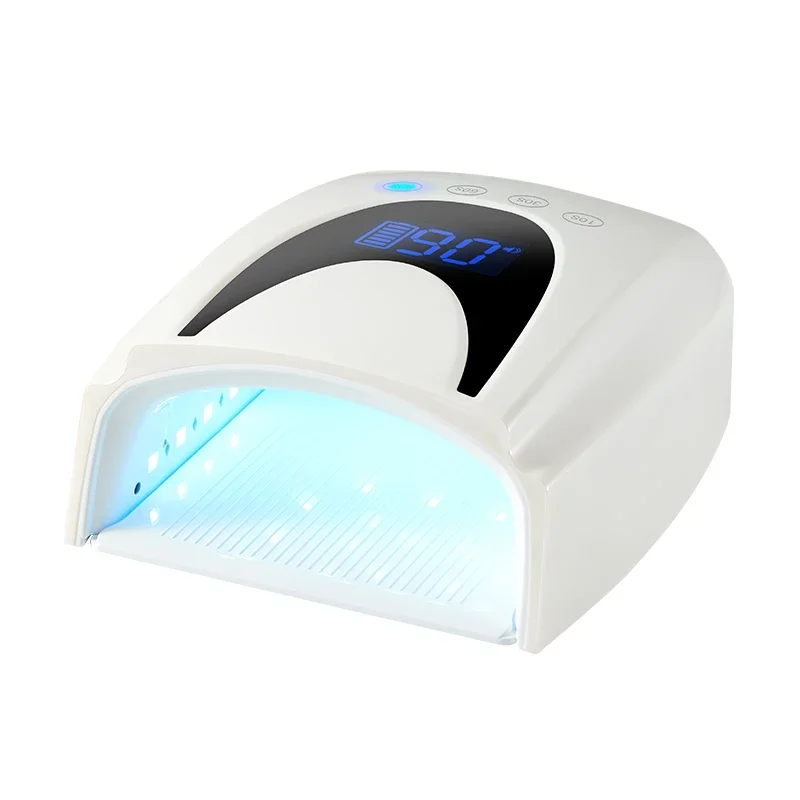 

66WWireless Nail Polish Dryer Rechargeable Cordless Sun Led Gel Dryer Nail Lamp For Salon Manicure