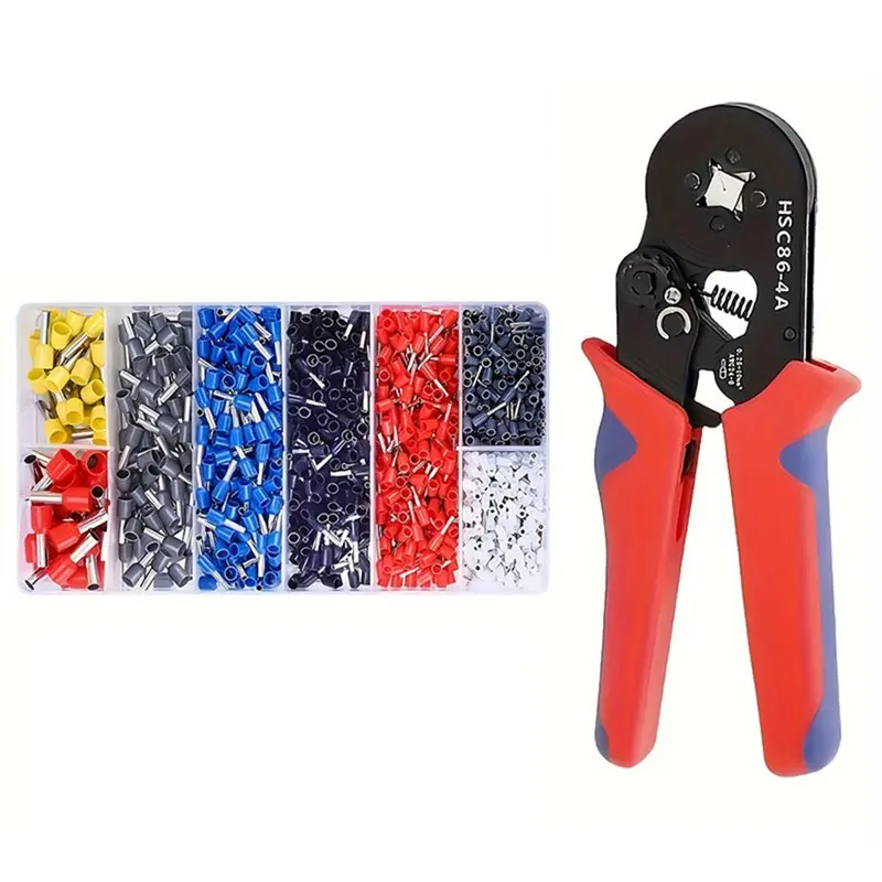 abfi-フェルール圧着クランプセット用圧着ペンチ-hsc8-6-4-025-10mm-2-フェルール管状端子用ワイヤーヘッド電気技師ツール