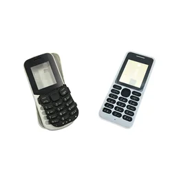 For Nokia 2017 130 TA-1017 Mobile Phone Housing 130 DS RM-1035 Rm1122 Case battery Back door Keyboard Full Complete Facing