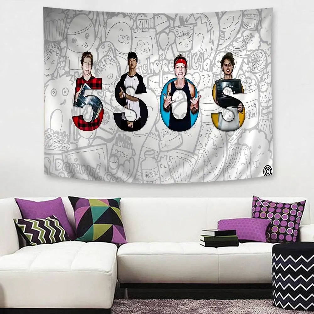 5-S-Seconds O-Of-S-Summeres Chart Tapestry for Living Room Home Dorm Decor Art Home Decor
