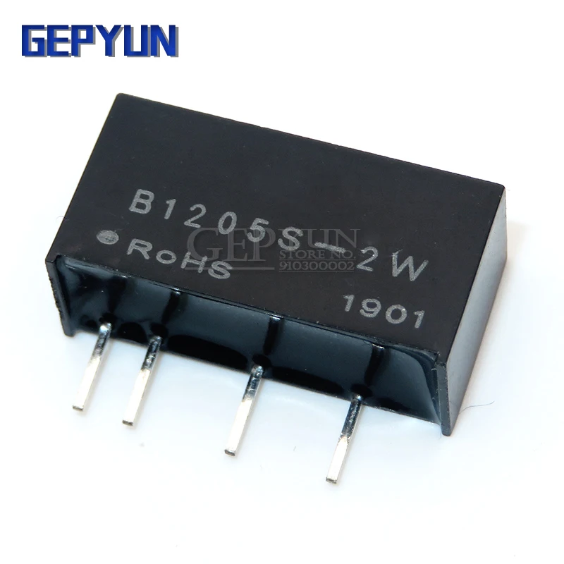 B1205S-1W 2W B1205S gepyun DC-DC regulated power supply module 12v to 5v brand New pumuddsy Isolating Switching Power Supply