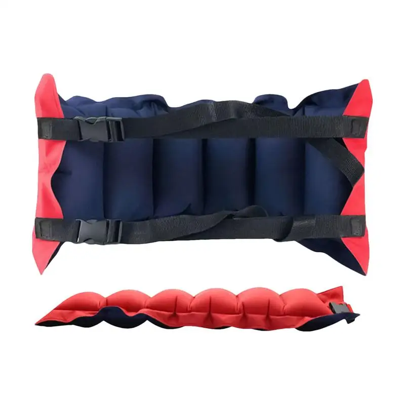 

Пояс для плавания для взрослых и женщин, надувное гибкое кольцо для плавания с пряжкой, складное плавающее устройство для практики открытой воды