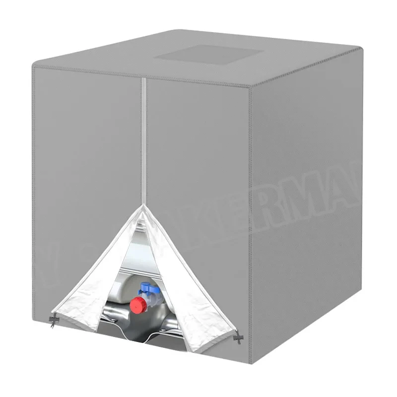 1000L bucket cover dust cover IBC water tank ton bucket cover protective cover water tank cover 210D Oxford cloth sun protection