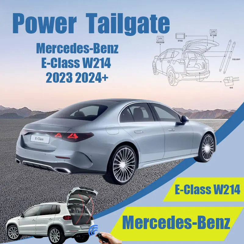 

For Mercedes-Benz E-Class W214 23-24 Car Electric Tailgate Modified Auto Intelligent Power Operated Trunk Automatic Lifting Door