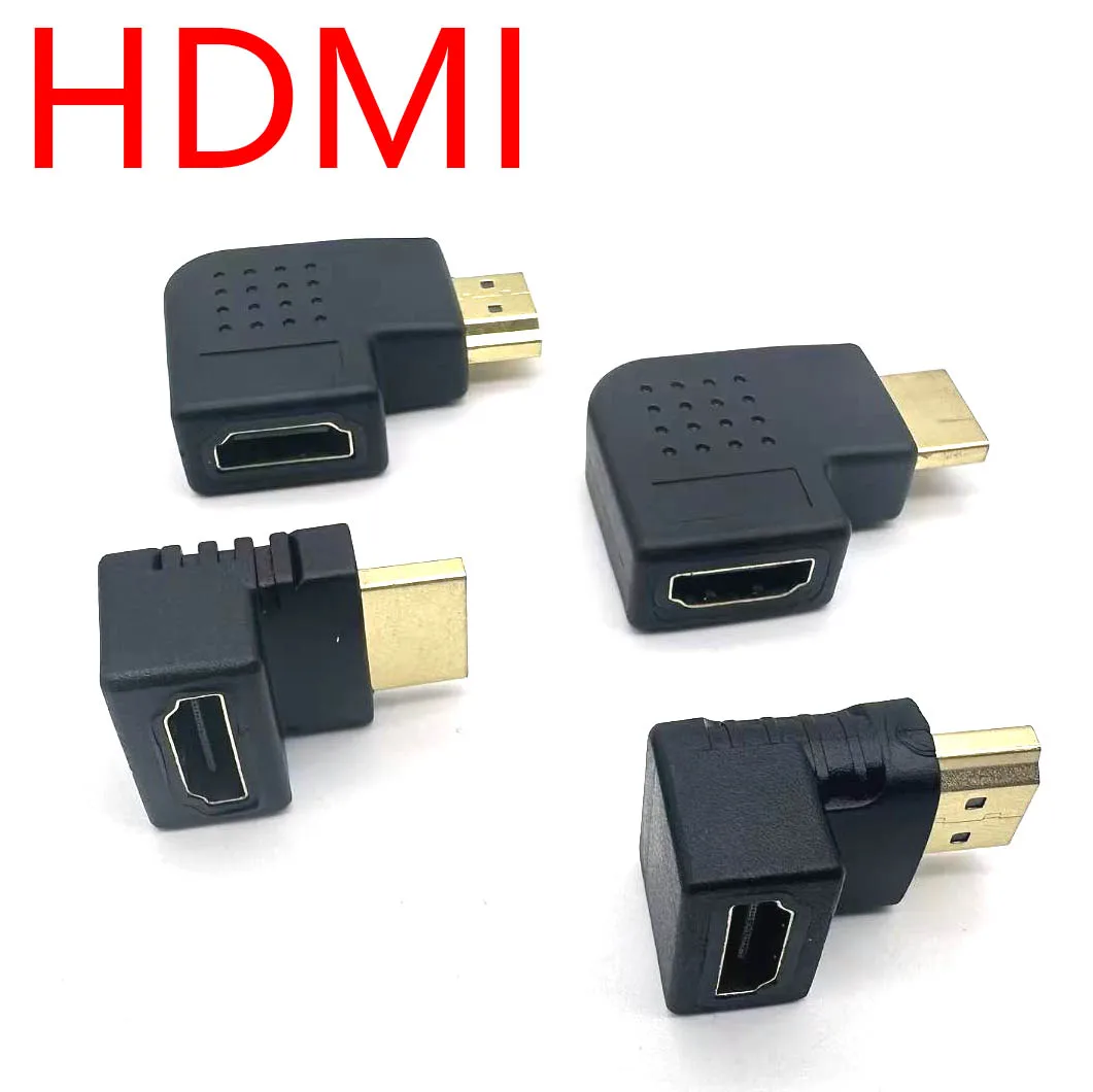 HDMI Adapter 90 270 Degree Right Angle Male to Female Converter 4K 2K HD Connector for HDTV PS4 TV Box HDMI Exten