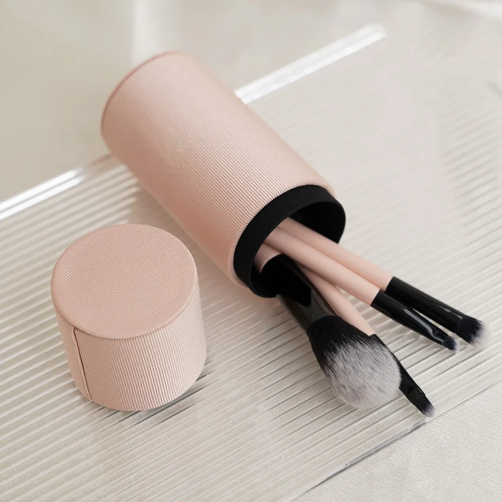 High-end Affordable Luxury Beauty Makeup Brushe Bucket Set Four-piece Makeup Tool Set Eyeshadow Brush Masterpieces Holiday Gifts