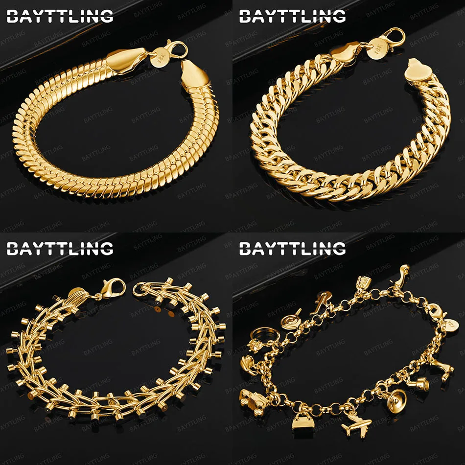 

Fashion 925 Sterling Silver 18K Gold Delicate Braided Geometric Bracelet Women's Accessories Elegant Jewelry Wedding Gift