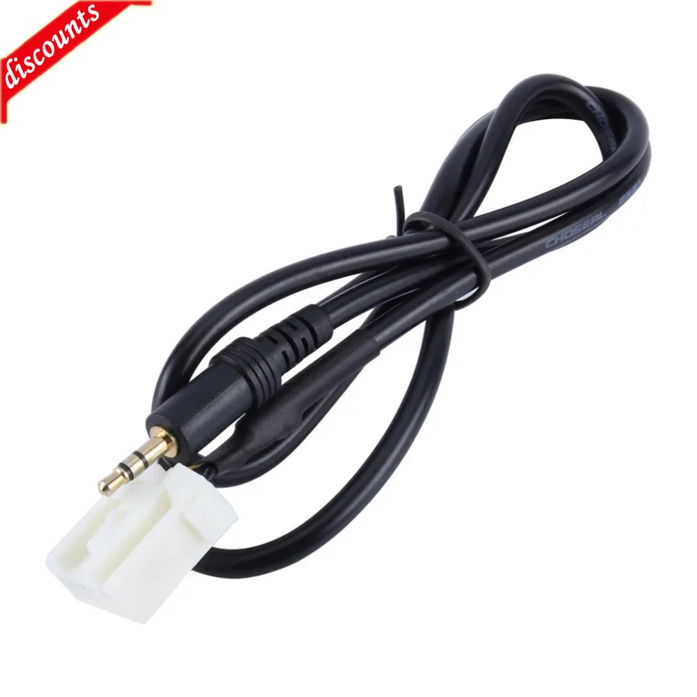 Car 3.5mm Aux Audio Cd Interface Adapter Cable For Mazda 2 3 5 6 2006 2007 2008 2009 2010 2011 2012 2013 Car Accessories