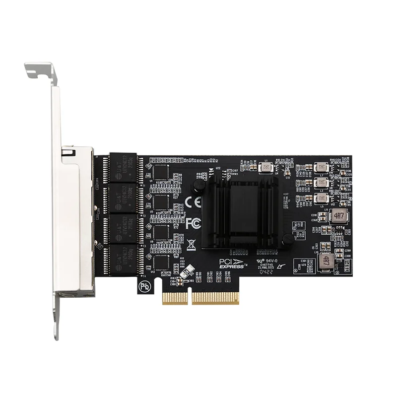 Tarjeta de red PCIe de 4 puertos, 2,5 Gbps, 10/100/1000M/2,5G, RJ45, Realtek/RT8125B, compatible con tarjeta adaptadora de red Ethernet ESXI6.7 PXE