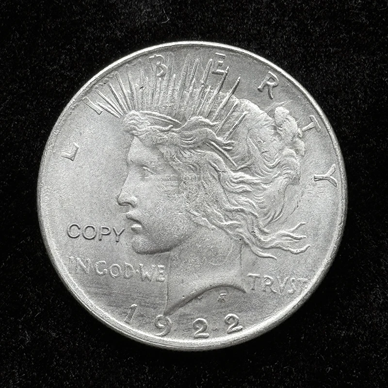 1921 1922 1935 American 1 One Peace Dove Dollar Coin  Liberty In God We Trust Silver Plated Copy Coins